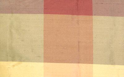 Catania Silks DUPION- CHECK Irene